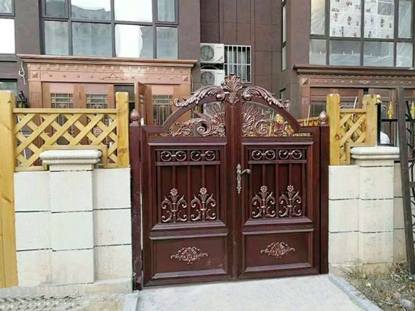 花园铝艺大门 花园铝艺大门