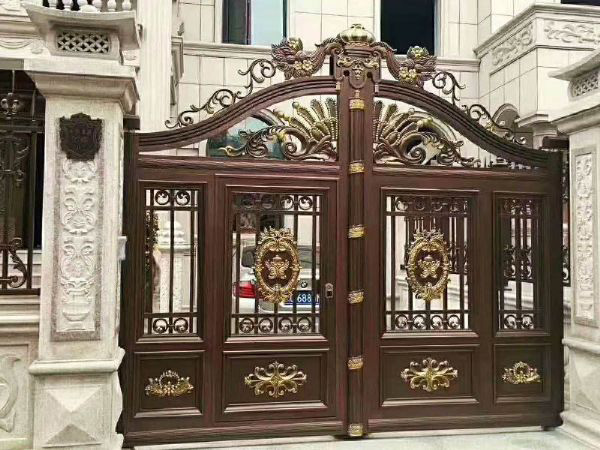 武汉庭院铝艺大门